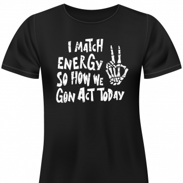 I Match Energy – Black