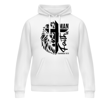 Man of Faith – Hoodie White